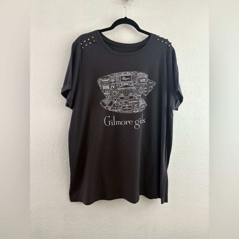 Gilmore Girls Graphic charcoal gray T-Shirt size 2X